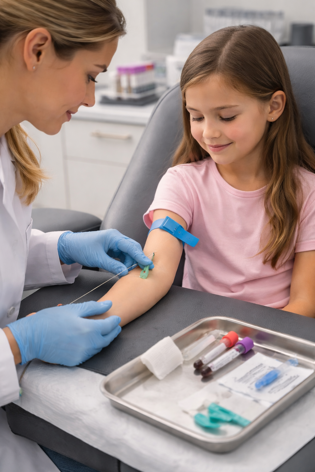 Gentle patient blood draw