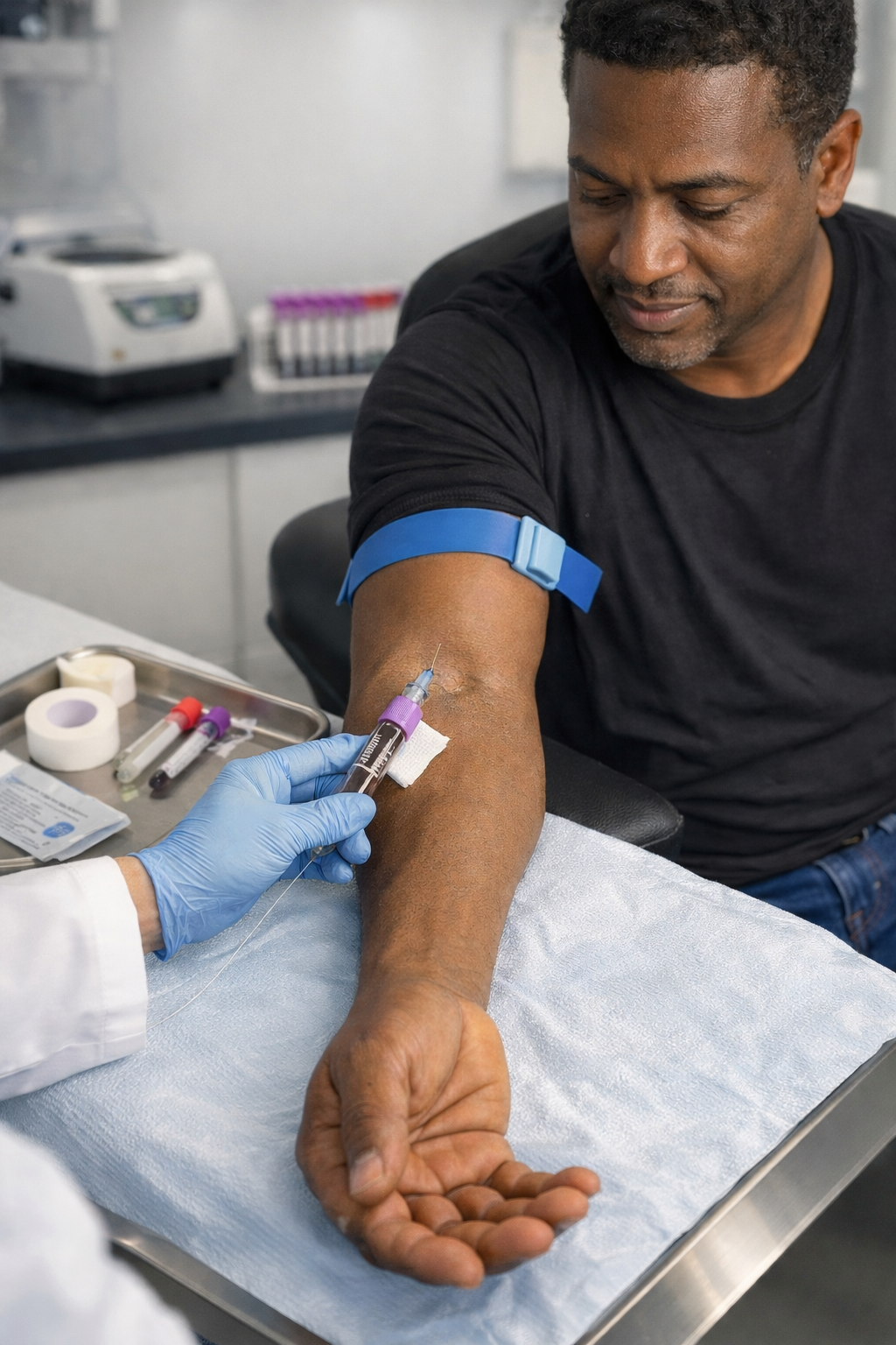 Mobile blood draw service